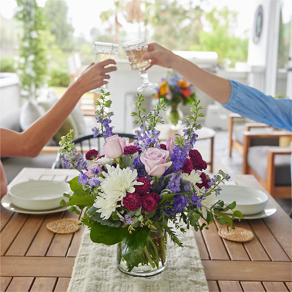 Violet Frost Bouquet – ILLUSIONS FLORAL & GIFTS LLC, Marshfield WI