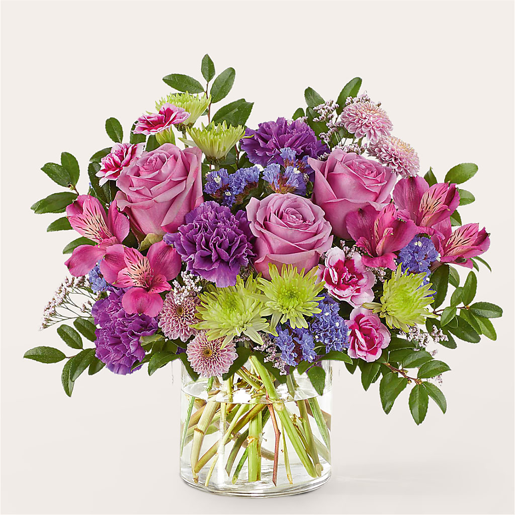 Glass Half Full Bouquet – ILLUSIONS FLORAL & GIFTS LLC, Marshfield WI