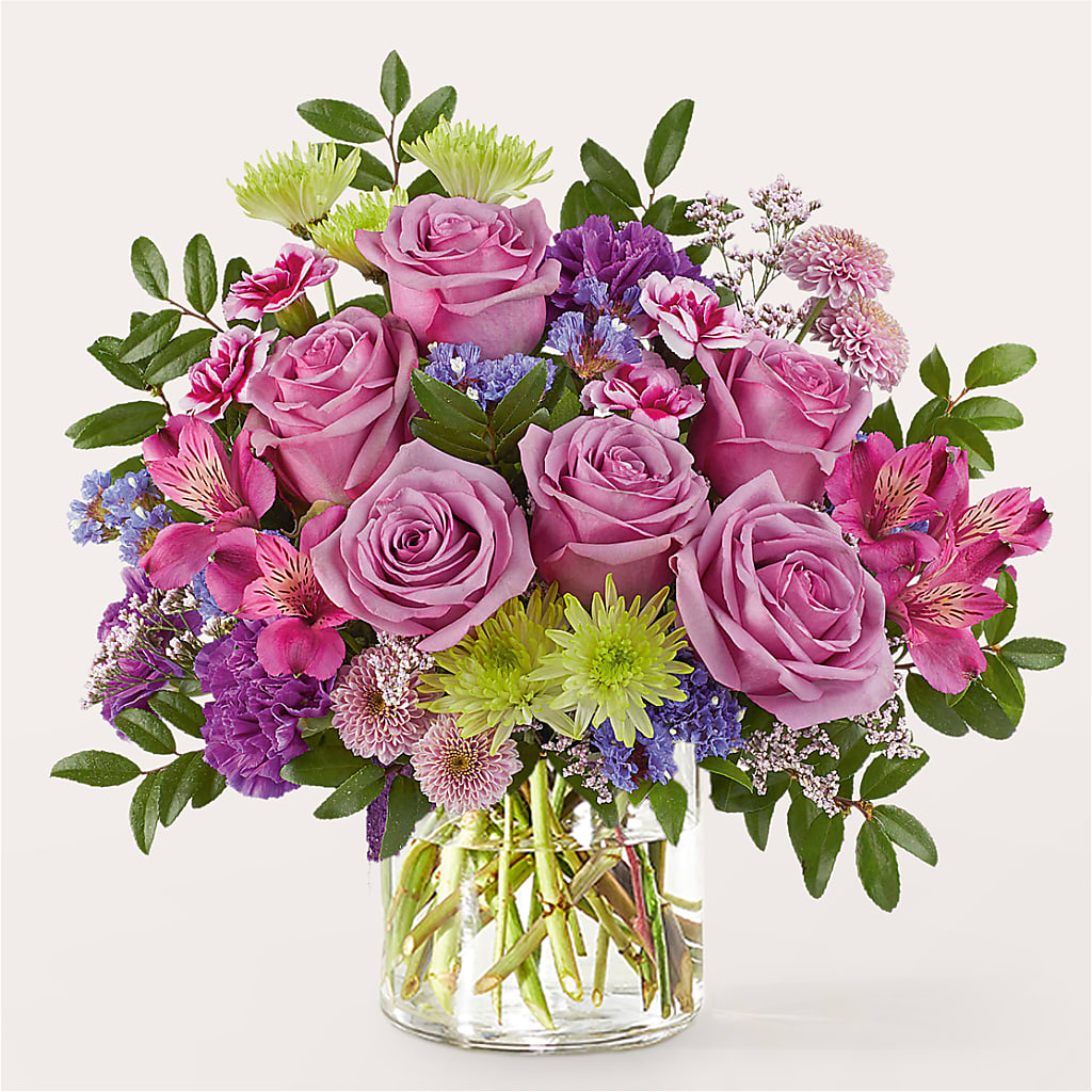 Glass Half Full Bouquet – ILLUSIONS FLORAL & GIFTS LLC, Marshfield WI