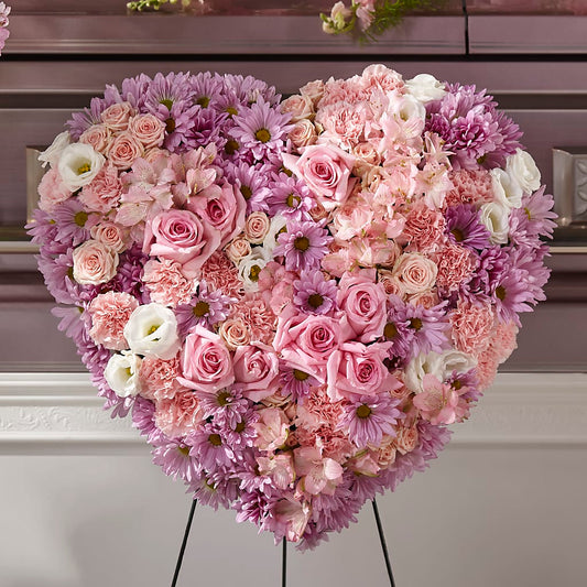 Heaven's Light Heart – ILLUSIONS FLORAL & GIFTS LLC, Marshfield WI