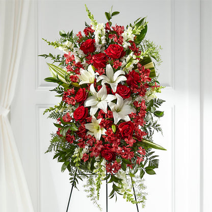 Everlasting Memory Standing Spray – ILLUSIONS FLORAL & GIFTS LLC, Marshfield WI