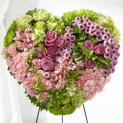 Heartwarming Standing Heart – ILLUSIONS FLORAL & GIFTS LLC, Marshfield WI