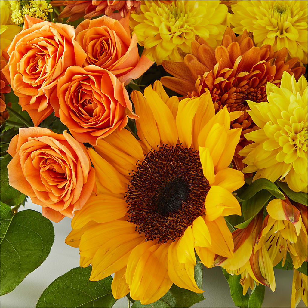 Autumn Harmony Centerpiece – ILLUSIONS FLORAL & GIFTS LLC, Marshfield WI