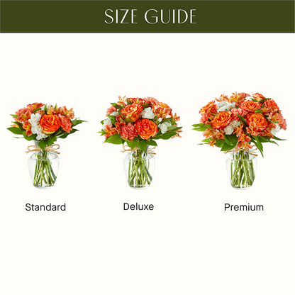 Apricot Glow Bouquet – ILLUSIONS FLORAL & GIFTS LLC, Marshfield WI