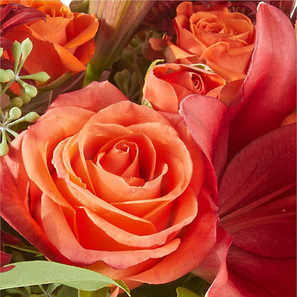 Crimson Leaves Bouquet – ILLUSIONS FLORAL & GIFTS LLC, Marshfield WI