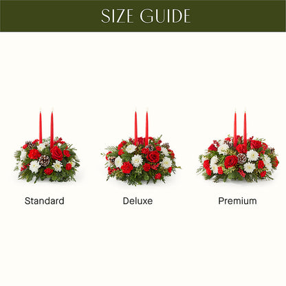 Holiday Soiree Centerpiece – ILLUSIONS FLORAL & GIFTS LLC, Marshfield WI