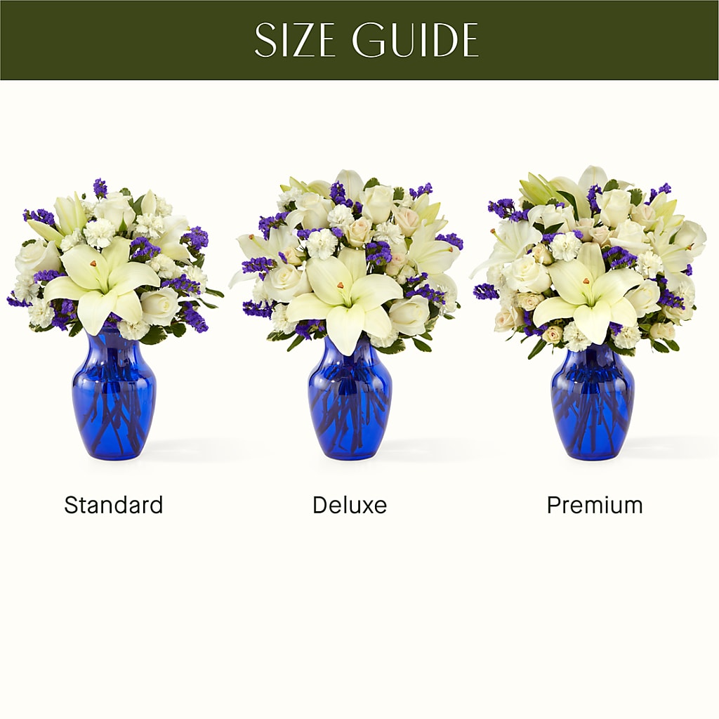 Sapphire Rush Bouquet – ILLUSIONS FLORAL & GIFTS LLC, Marshfield WI