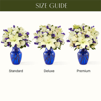 Sapphire Rush Bouquet – ILLUSIONS FLORAL & GIFTS LLC, Marshfield WI