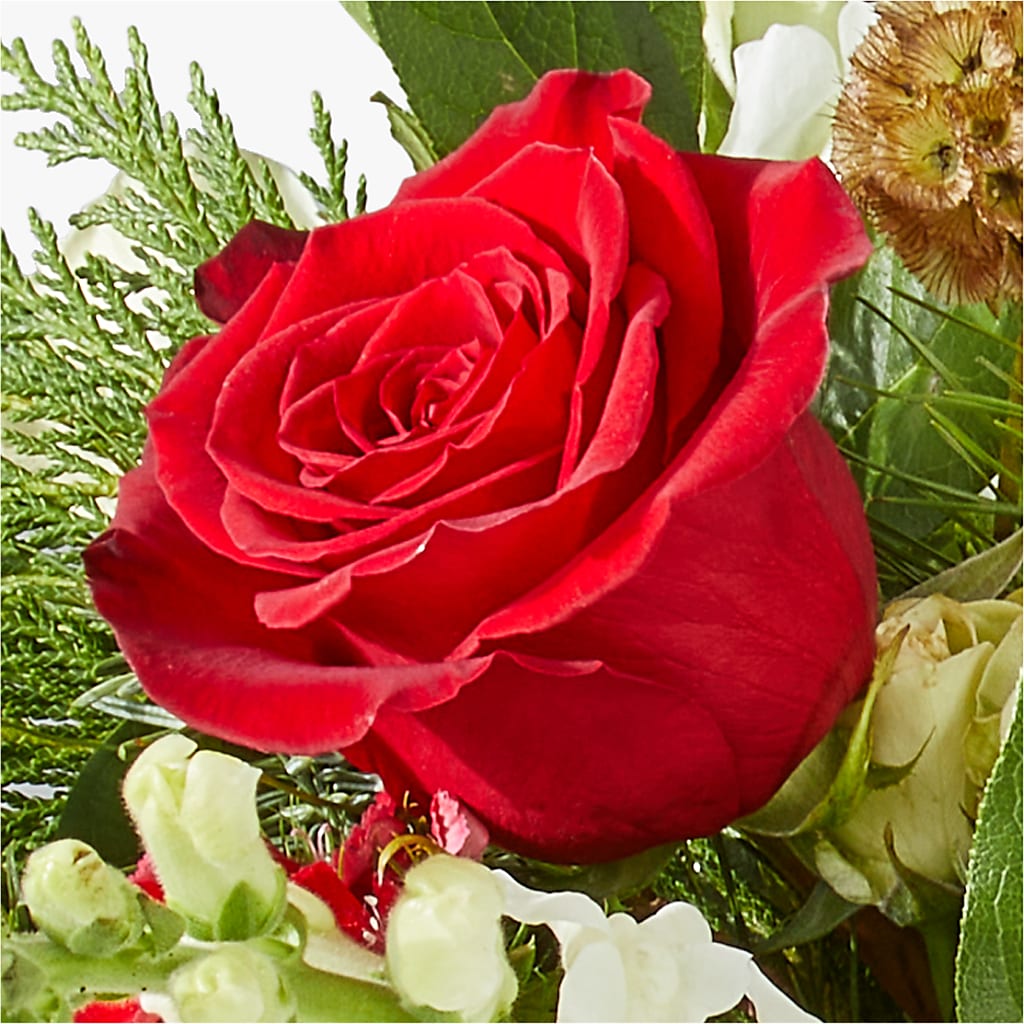 Deck the Halls Bouquet – ILLUSIONS FLORAL & GIFTS LLC, Marshfield WI