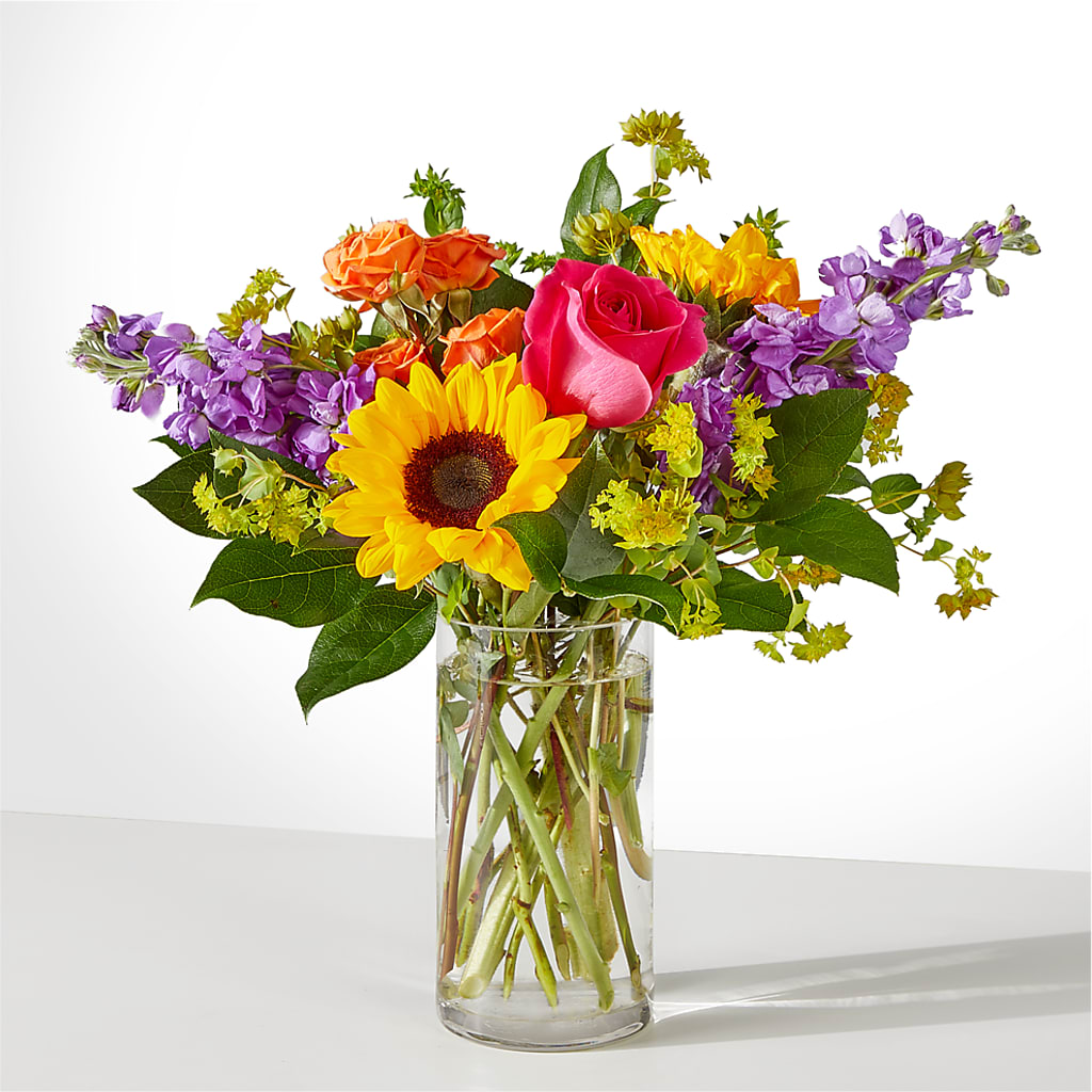 Vibrant Greetings Bouquet – ILLUSIONS FLORAL & GIFTS LLC, Marshfield WI