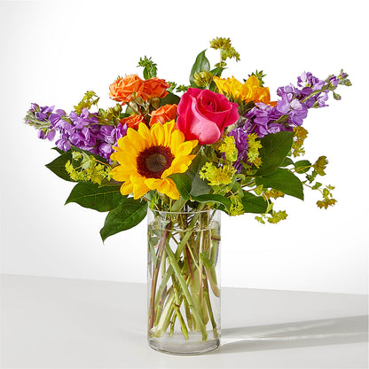 Vibrant Greetings Bouquet – ILLUSIONS FLORAL & GIFTS LLC, Marshfield WI