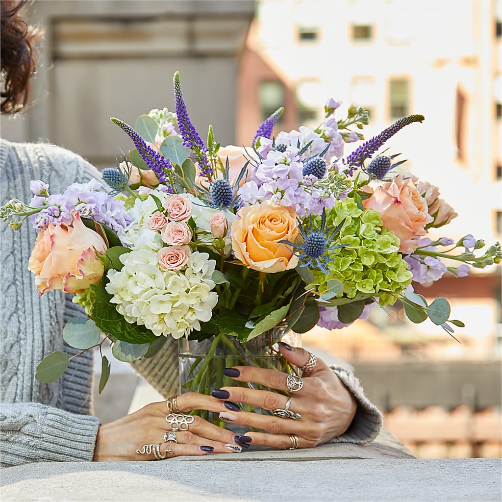 Porch Swing Bouquet – ILLUSIONS FLORAL & GIFTS LLC, Marshfield WI