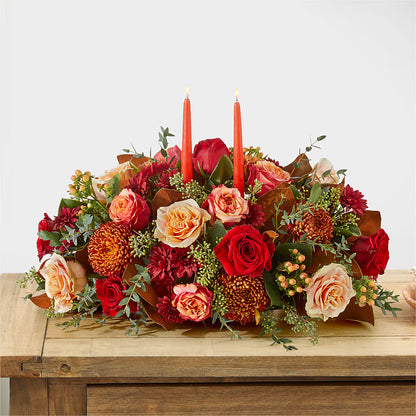 Gather Near Centerpiece – ILLUSIONS FLORAL & GIFTS LLC, Marshfield WI