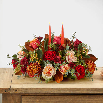 Gather Near Centerpiece – ILLUSIONS FLORAL & GIFTS LLC, Marshfield WI