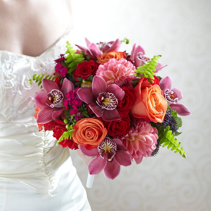Brilliant Blossoms Bouquet – ILLUSIONS FLORAL & GIFTS LLC, Marshfield WI