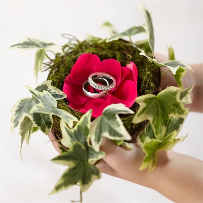 Lila Rose Ring Nest – ILLUSIONS FLORAL & GIFTS LLC, Marshfield WI