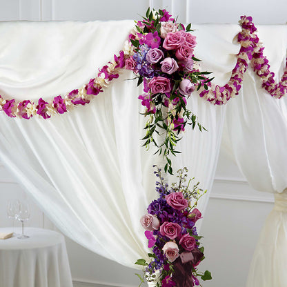 Color & Light Chuppah Decor – ILLUSIONS FLORAL & GIFTS LLC, Marshfield WI