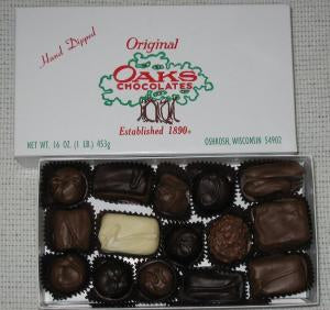 Boxed Oaks Chocolates